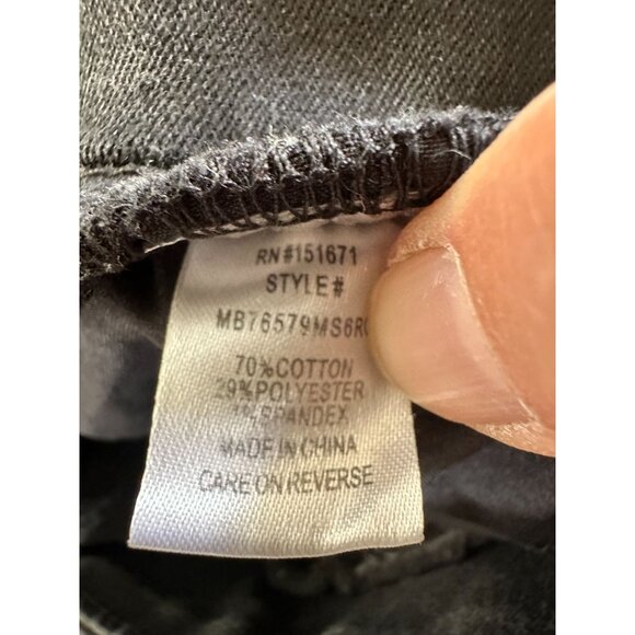 H&H By Harmony & Havoc Womens Black Shorts 14 pull on elastic‎ cottton long - Picture 5 of 7